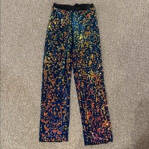 Weissman Multicolor Sequin Kids Bottoms